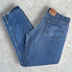 Vintage Levi's 501XX 3501-0117 Button Fly Denim Jeans Fits Men's 40x35‎